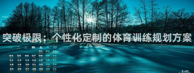 3377体育官网下载：突破极限：个性化定制的体育训练